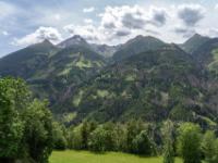 Bergkette über dem Virgental mit Kleinem u Großem Zunig, Kreuzberg und Oberstkogel